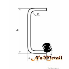 швеллер гнутый 300х80х40х4